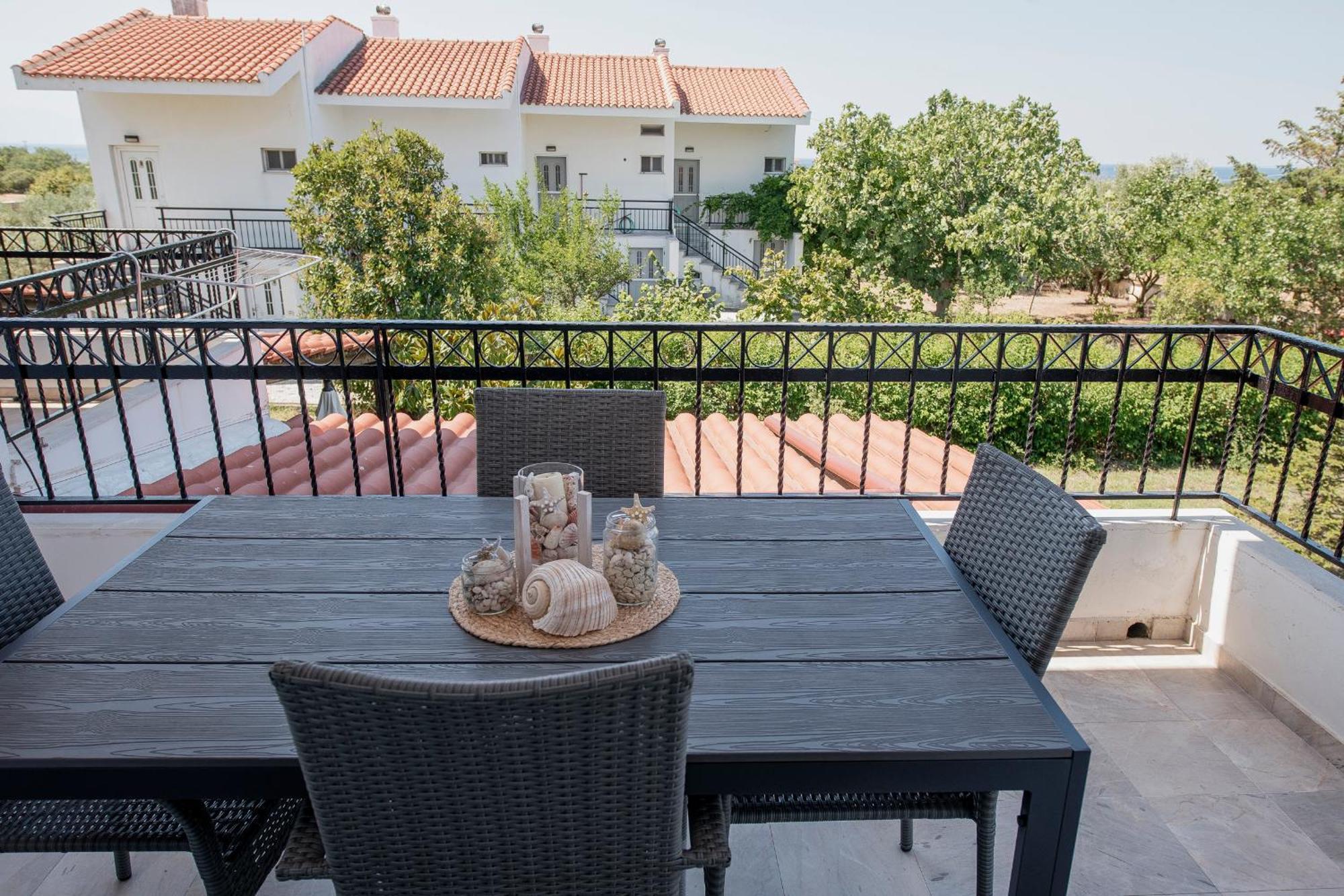 Appartamento Armonia Seaside Lofts Marónia Esterno foto