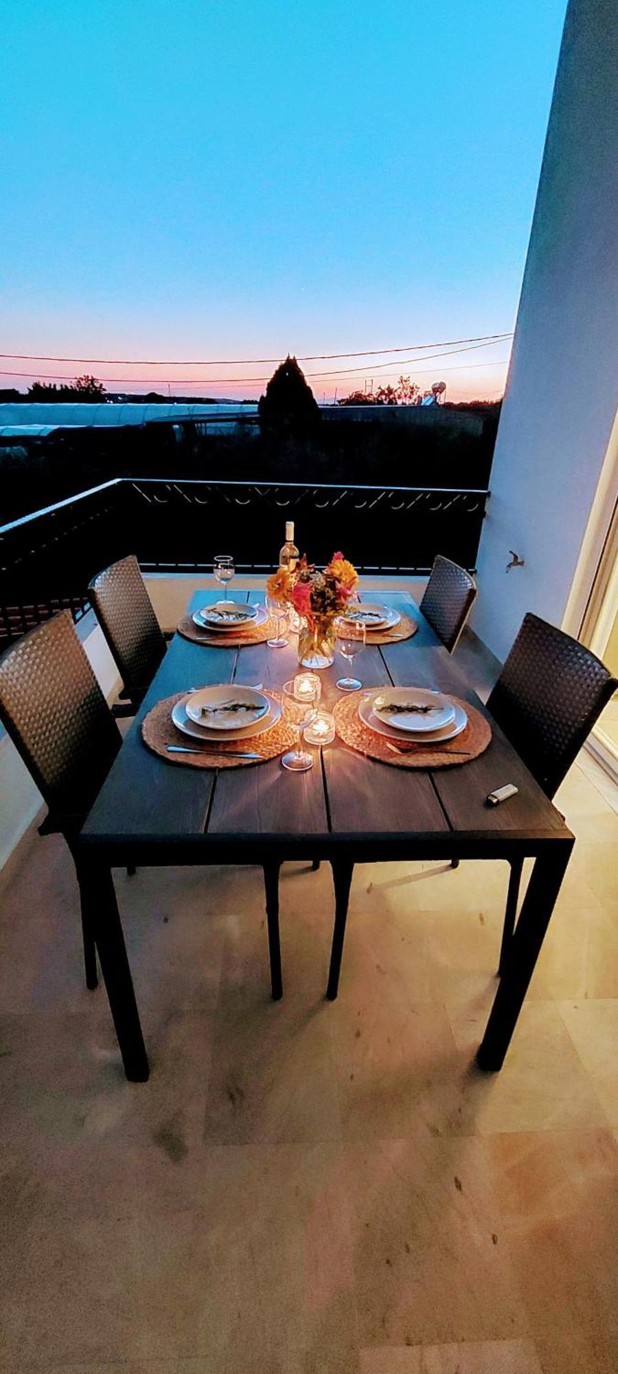Appartamento Armonia Seaside Lofts Marónia Esterno foto